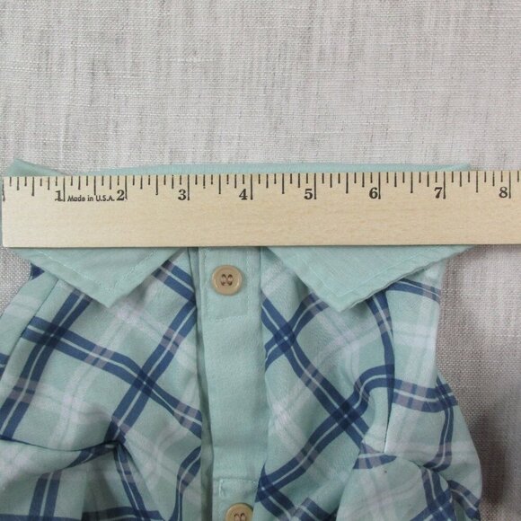Lot of 2 House Of Barker Shirt Kids 2 Multi Plaid Classic Short Sleeve Button-Up - Picture 16 of 16